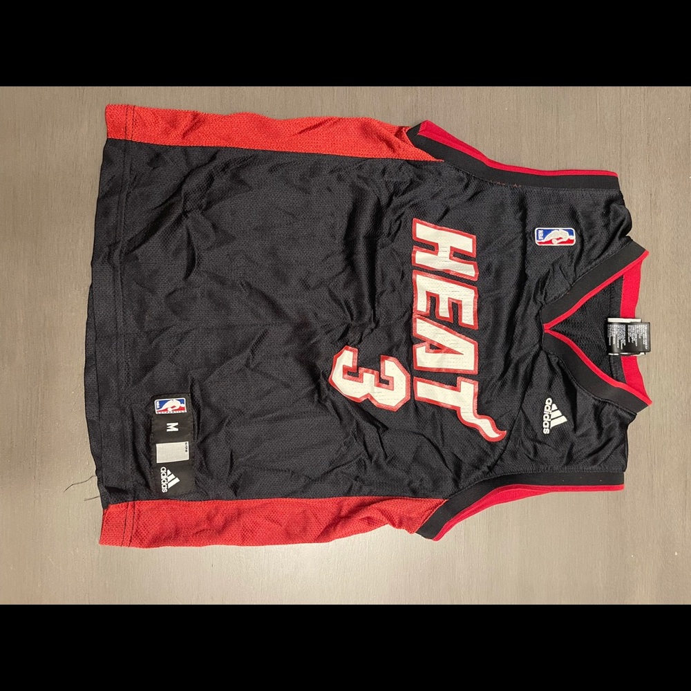 Dwayne Wade Black Miami Heat Jersey